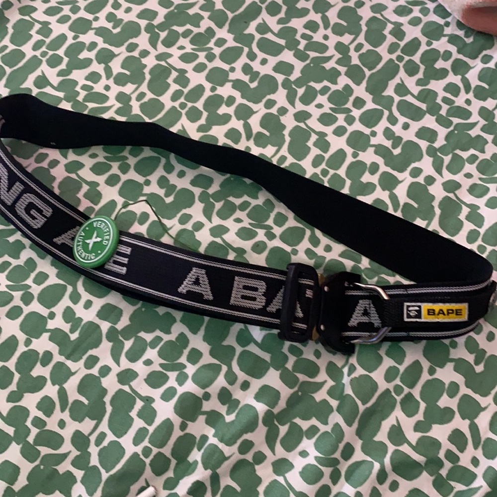 BAPE belt.